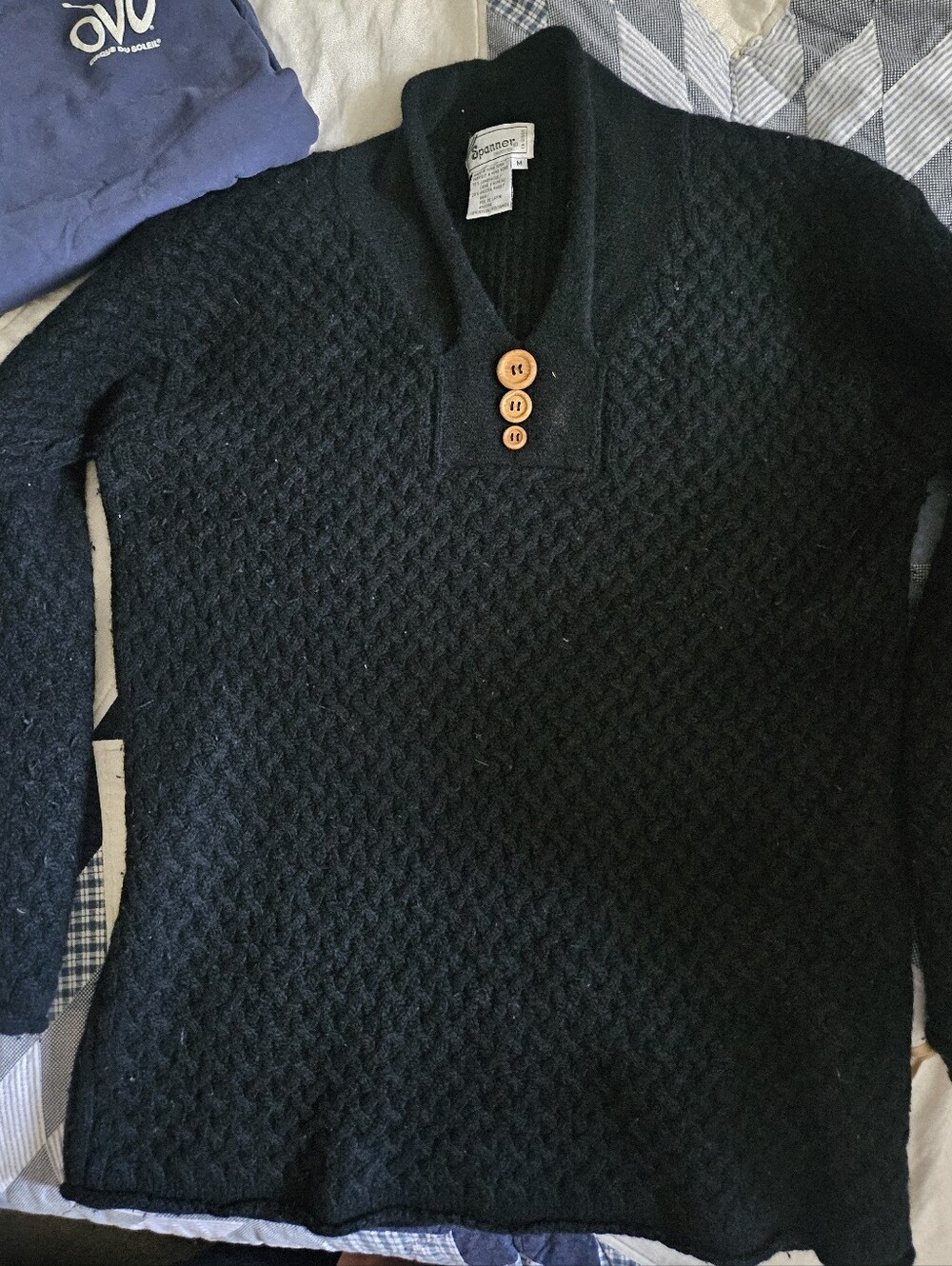 Vintage Spanner Wool/Angora Sweater. 21ptp